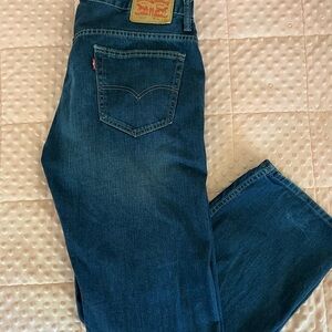 Levi's Blue Straight Jeans Classic Indigo
